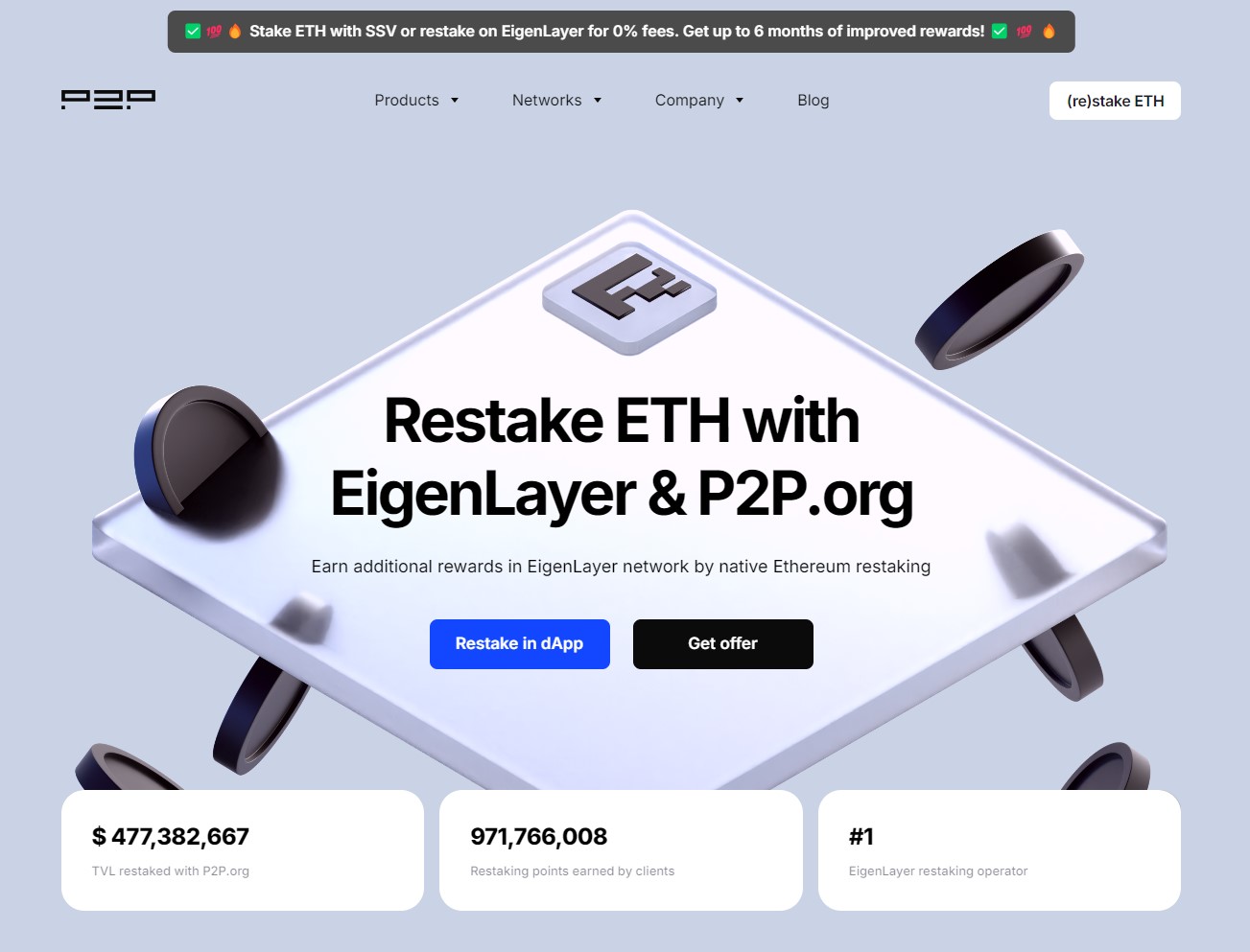 P2P, стейкинг, EigenLayer