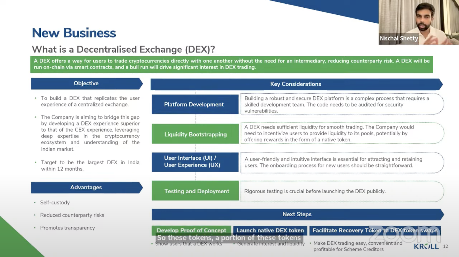 Обмін криптовалют, децентралізований обмін, DEX