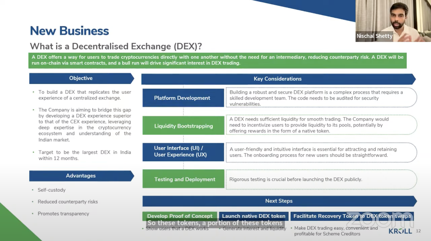 Криптовалютная биржа, Децентрализованная биржа, DEX