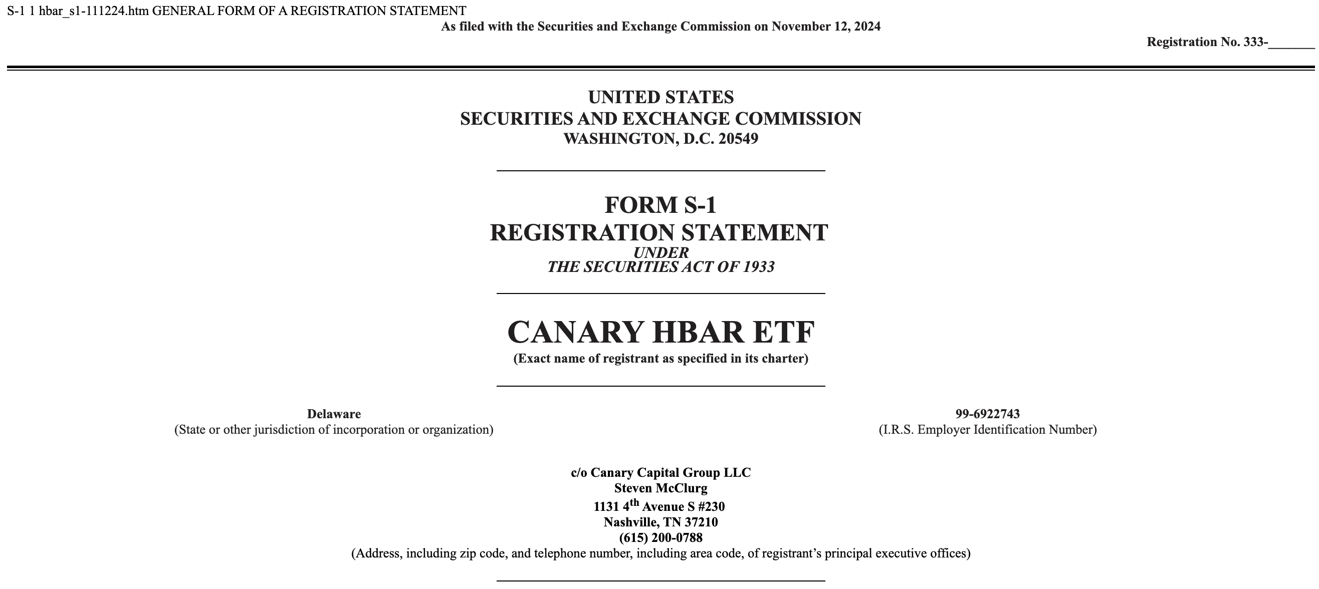 SEC, трейдинг, Hedera, ETF