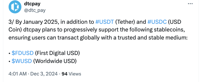 Круг, Платежи, Tether, Стейблкоин