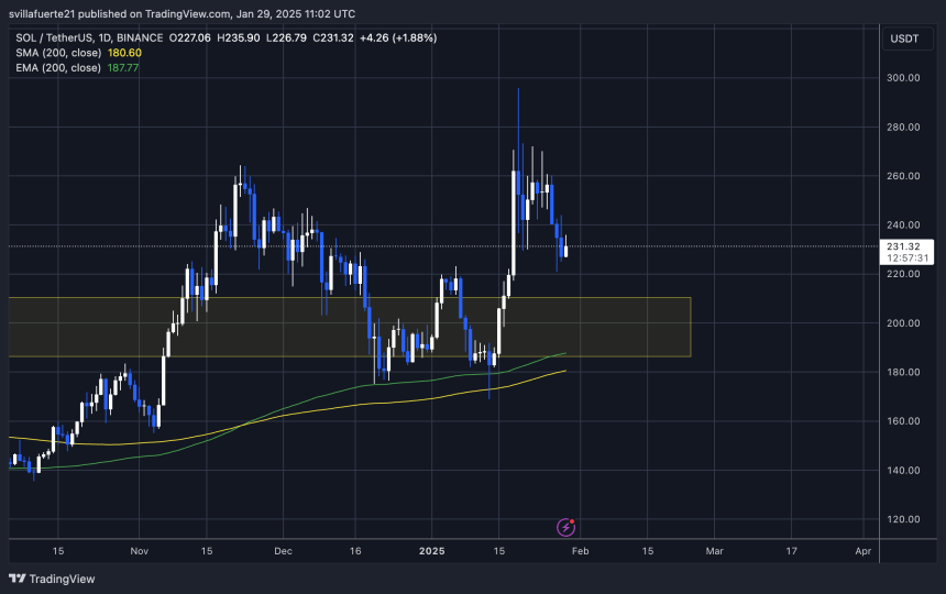 Sol Tetsing вирішальна ліквідність |Джерело: Діаграма Solusdt на TradingView