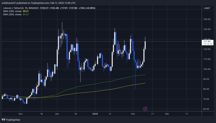 Тестування LTC вирішальне постачання |Джерело: LTCUSDT Chart на TradingView