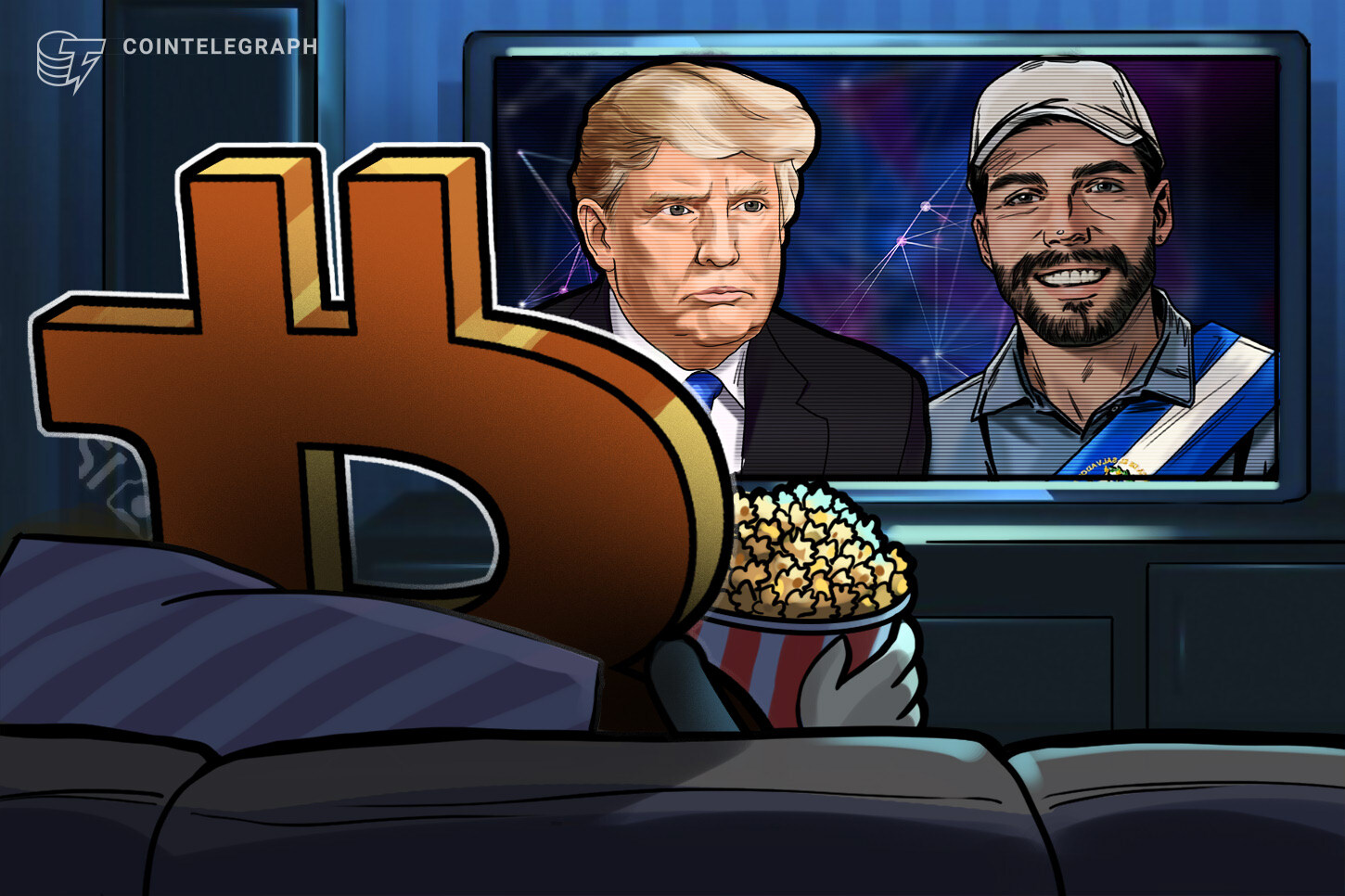 Биткоин уходит в роли Трампа, Бюкеле сосредоточен на торговле и иммиграции