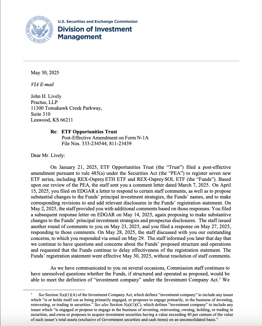 Сек, статей, Etf