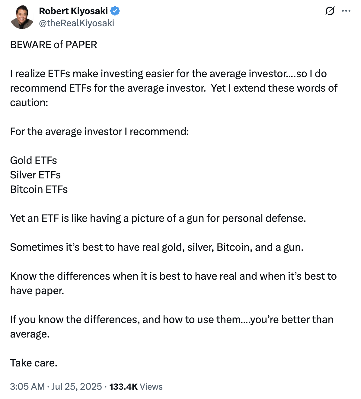 Биткоин ETF, ETF