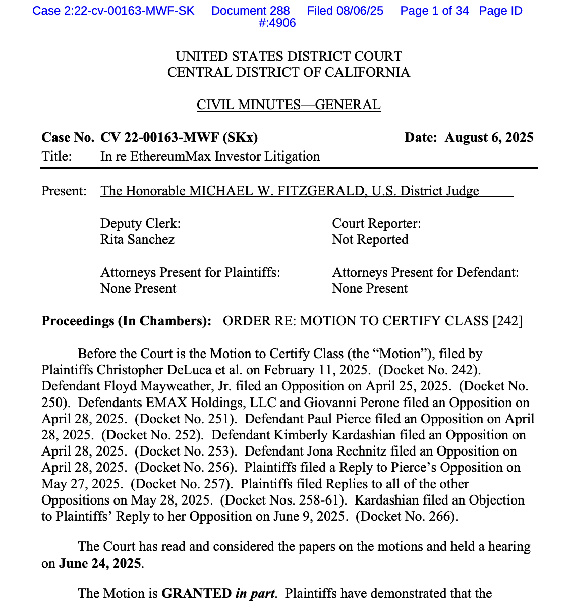 Закон, суд, Голлівуд