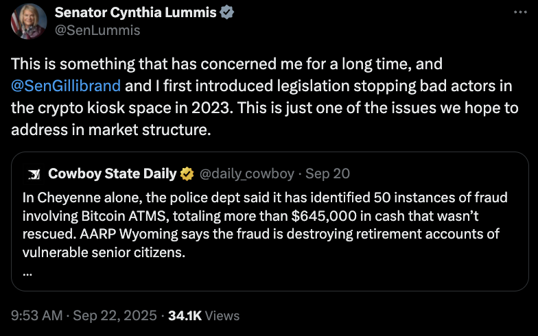 Криптовалюти, закон, банкомат, Конгрес