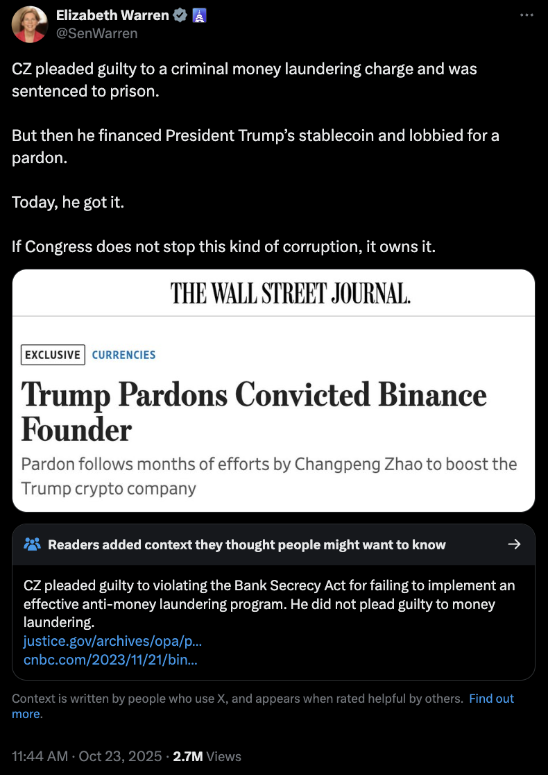 Закон, Чанпэн Чжао, Дональд Трамп, Коррупция, Binance