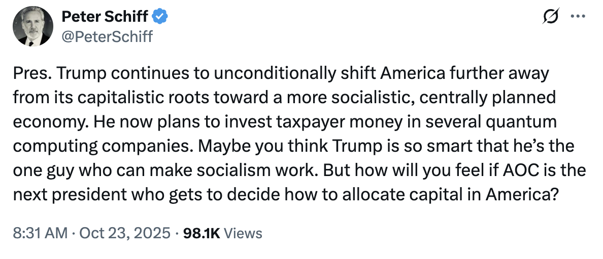 Правительство США, США, Дональд Трамп, Квантовые вычисления