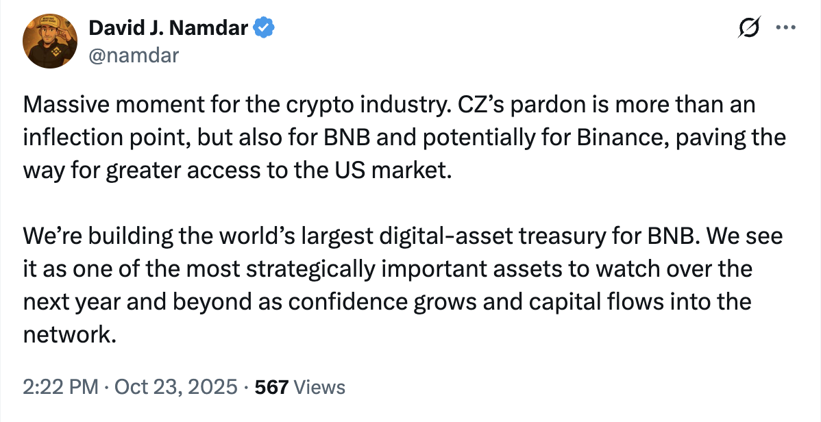 Правительство США, США, Дональд Трамп, Binance