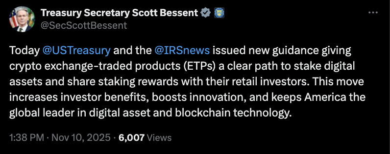 Криптовалюти, IRS, уряд, США, ETF