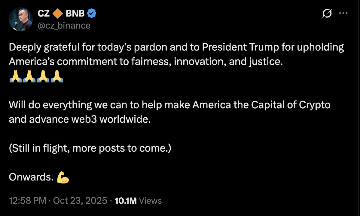 Changpeng Zhao, США, Binance