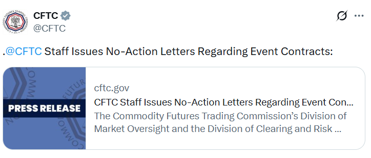 CFTC, США, Прогнозы, Рынки прогнозов