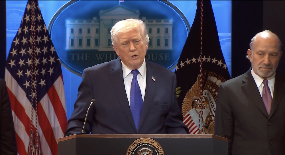 Уряд США, США, Дональд Трамп