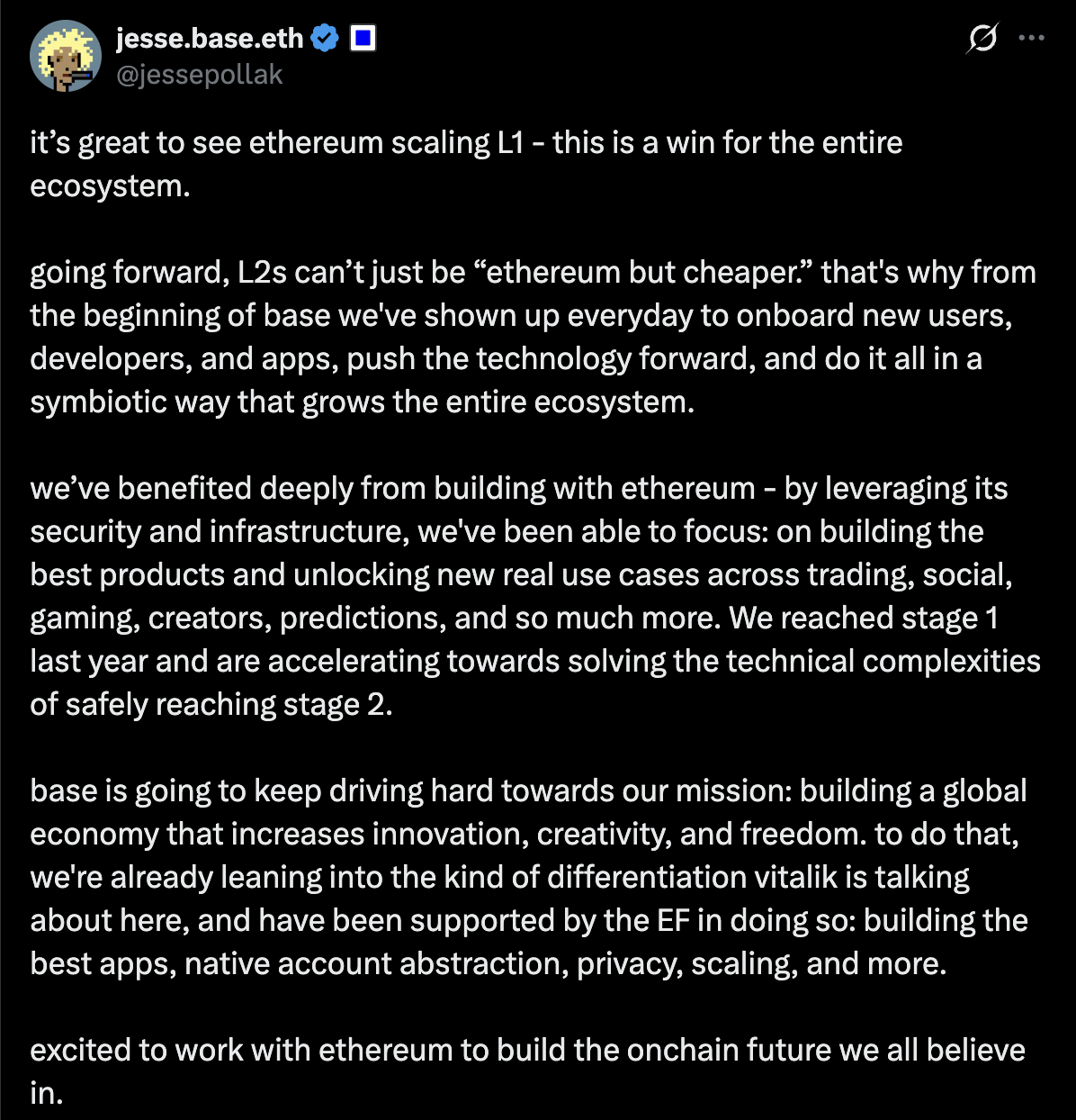Coinbase, База, Layer2