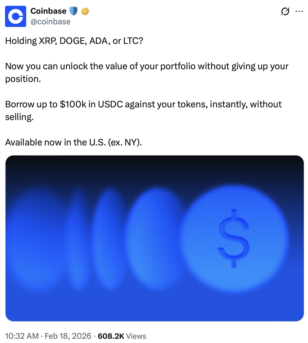 Coinbase, Kraken, позики, кредитування, DeFi