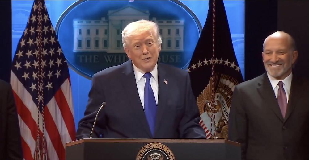 Уряд США, США, Дональд Трамп