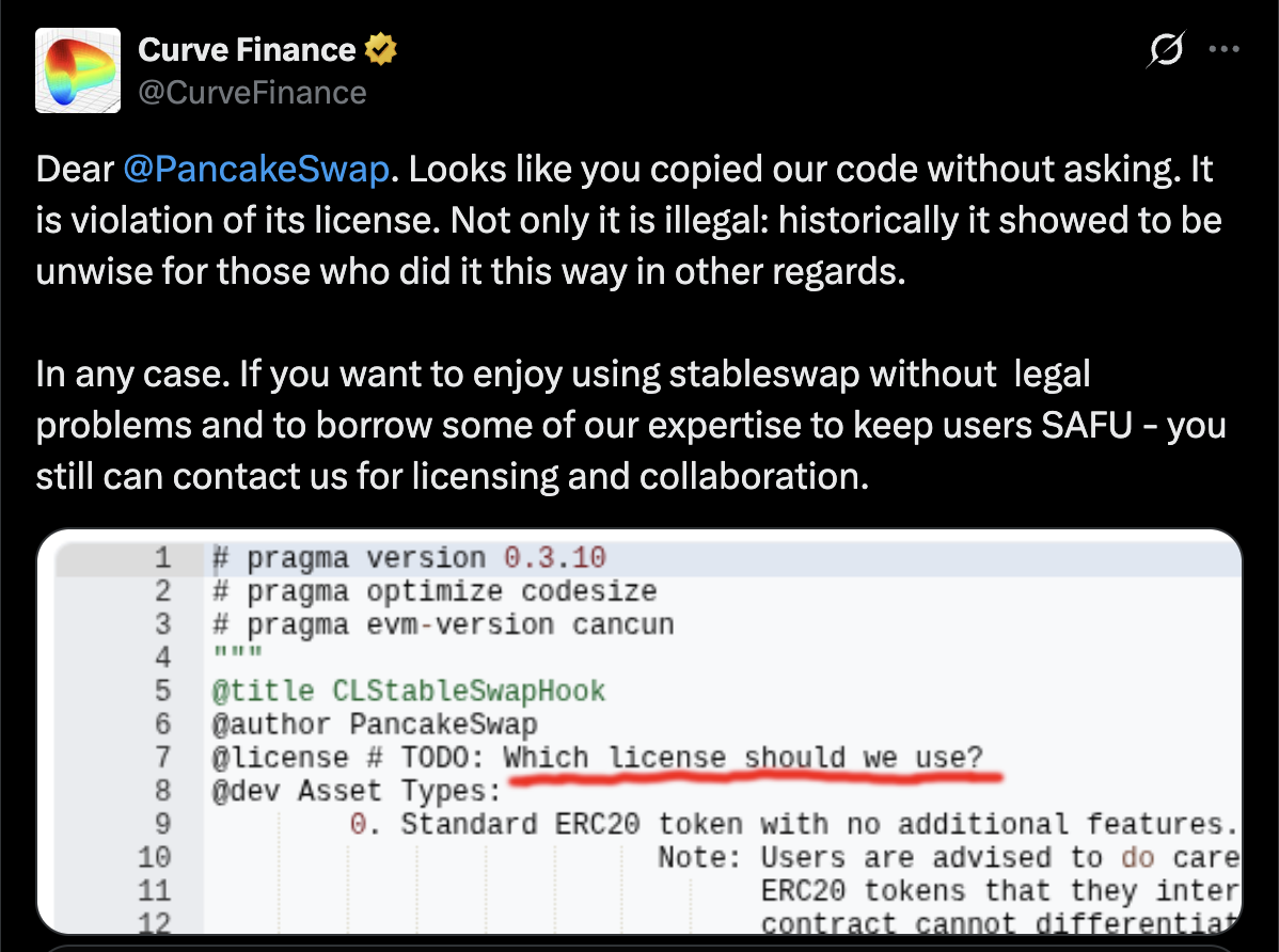 Децентралізована біржа, DeFi, PancakeSwap, Curve Finance
