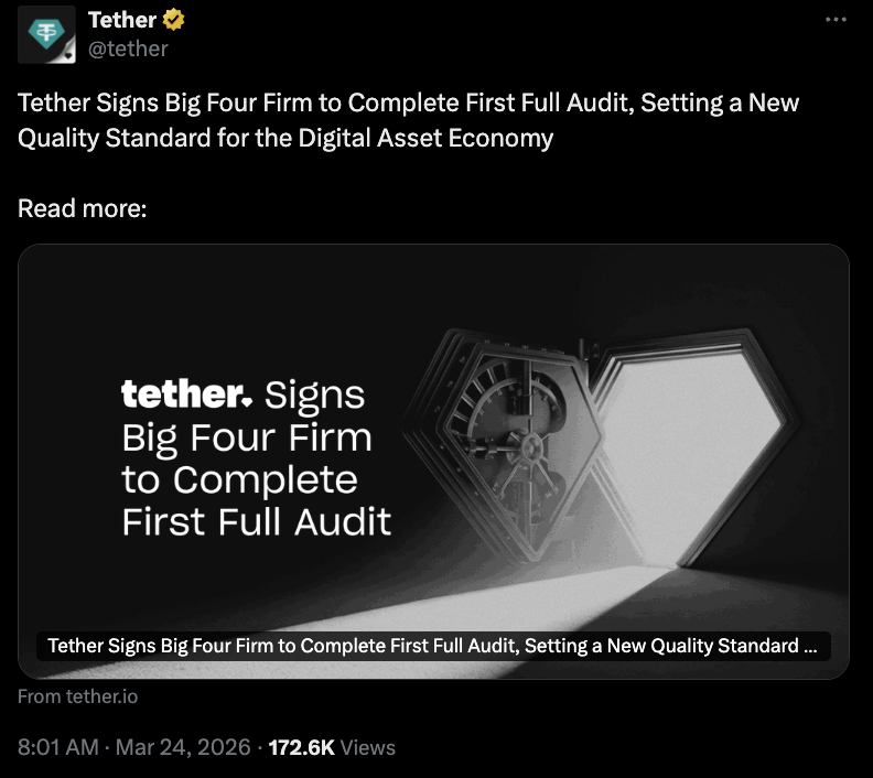 Tether, стейблкойн