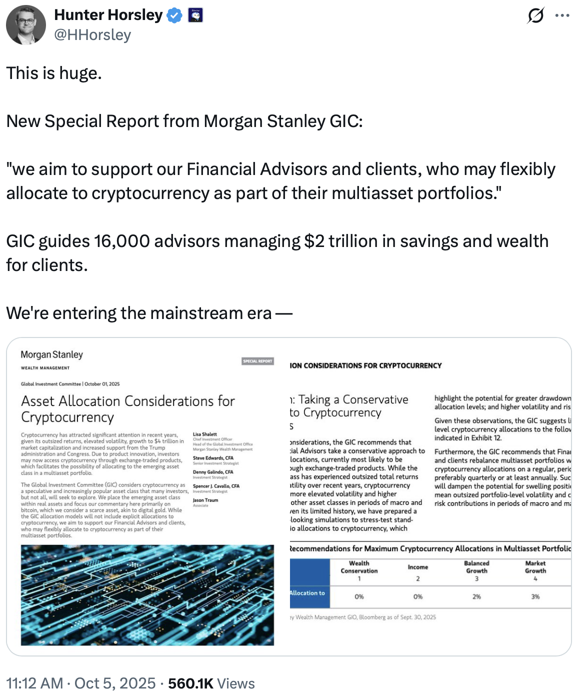 Європа, Європейський Союз, Morgan Stanley