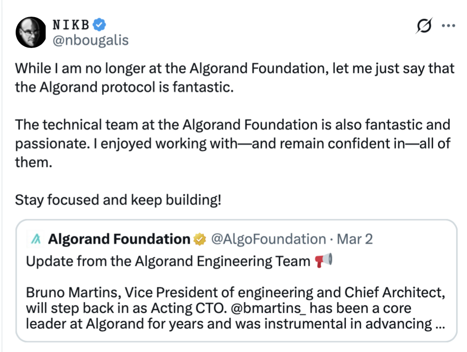 Криптовалюти, Бізнес, Algorand