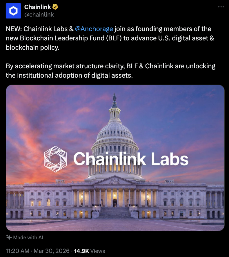 Политика, Банки, США, Выборы, Chainlink