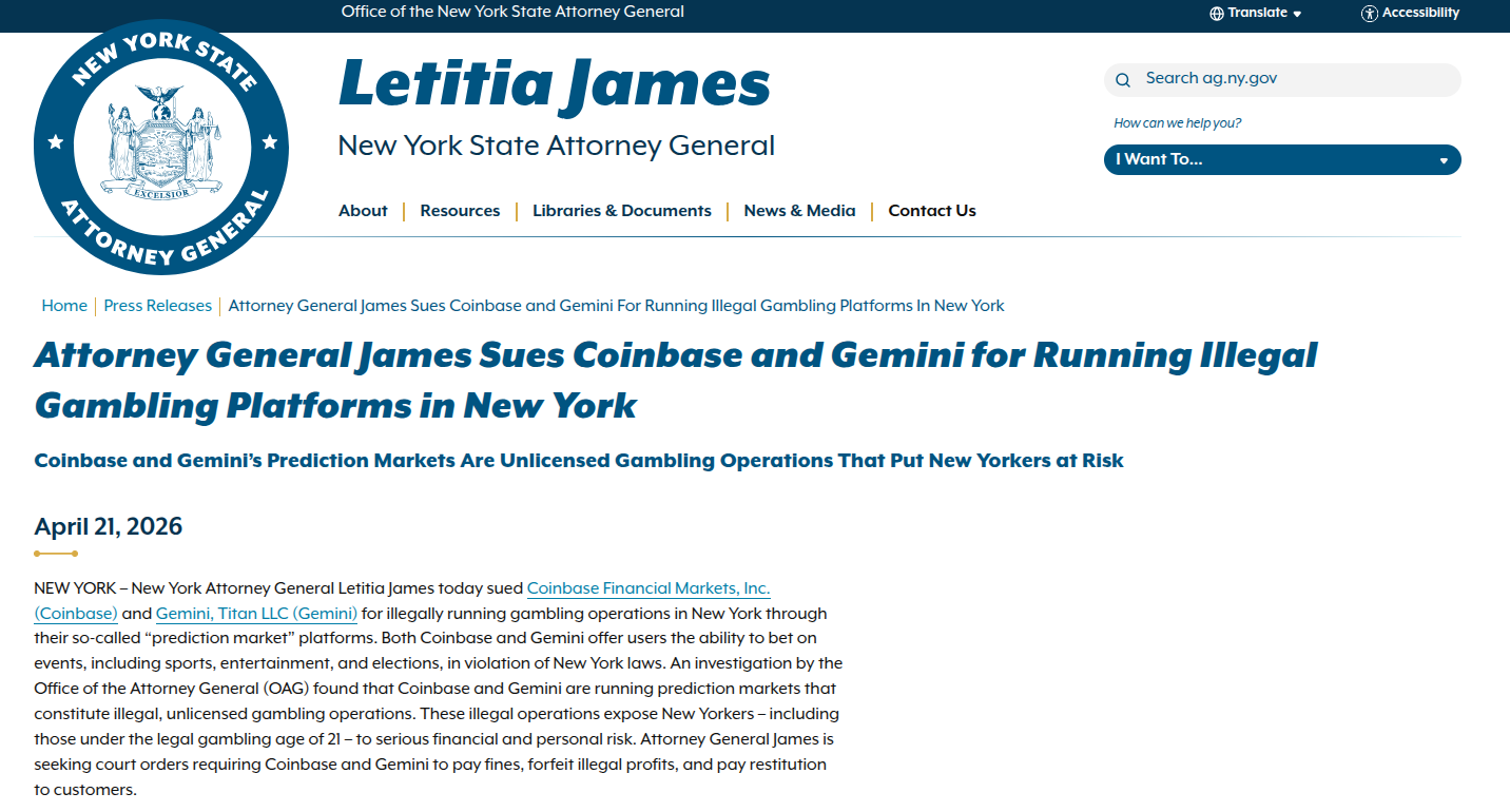 Штат Нью-Йорк, Полимаркет, Калши, Рынки прогнозов