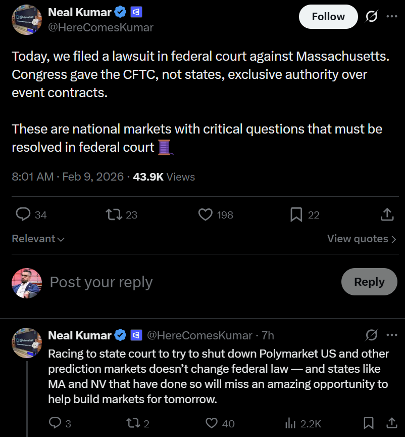 Штат Нью-Йорк, Полимаркет, Калши, Рынки прогнозов